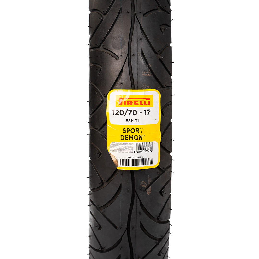 Llanta Pirelli 120/70-17 SPORT DEMON Delantera Sellomatic - Mundimotos