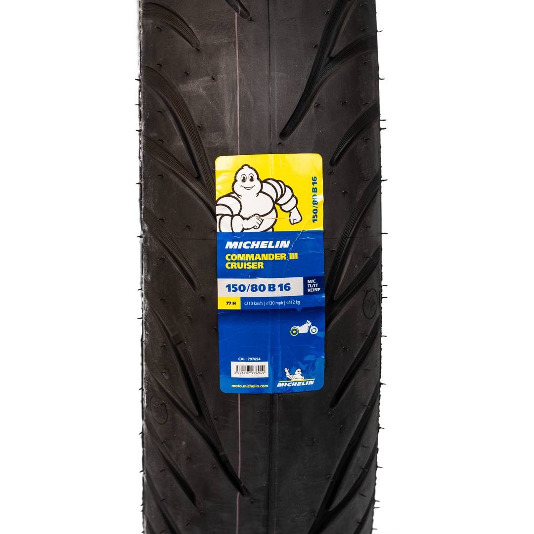 Llanta Michelin 150/80B-16 COMANDER 3 CRUISER Trasera Sellomatic
