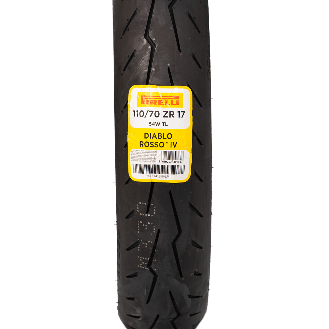 Llanta Pirelli 110/70ZR-17 DIABLO ROSSO 4 Delantera - Mundimotos