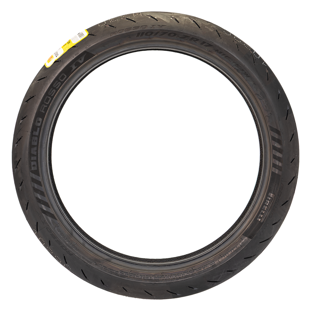 Llanta Pirelli 110/70ZR-17 DIABLO ROSSO 4 Delantera - Mundimotos