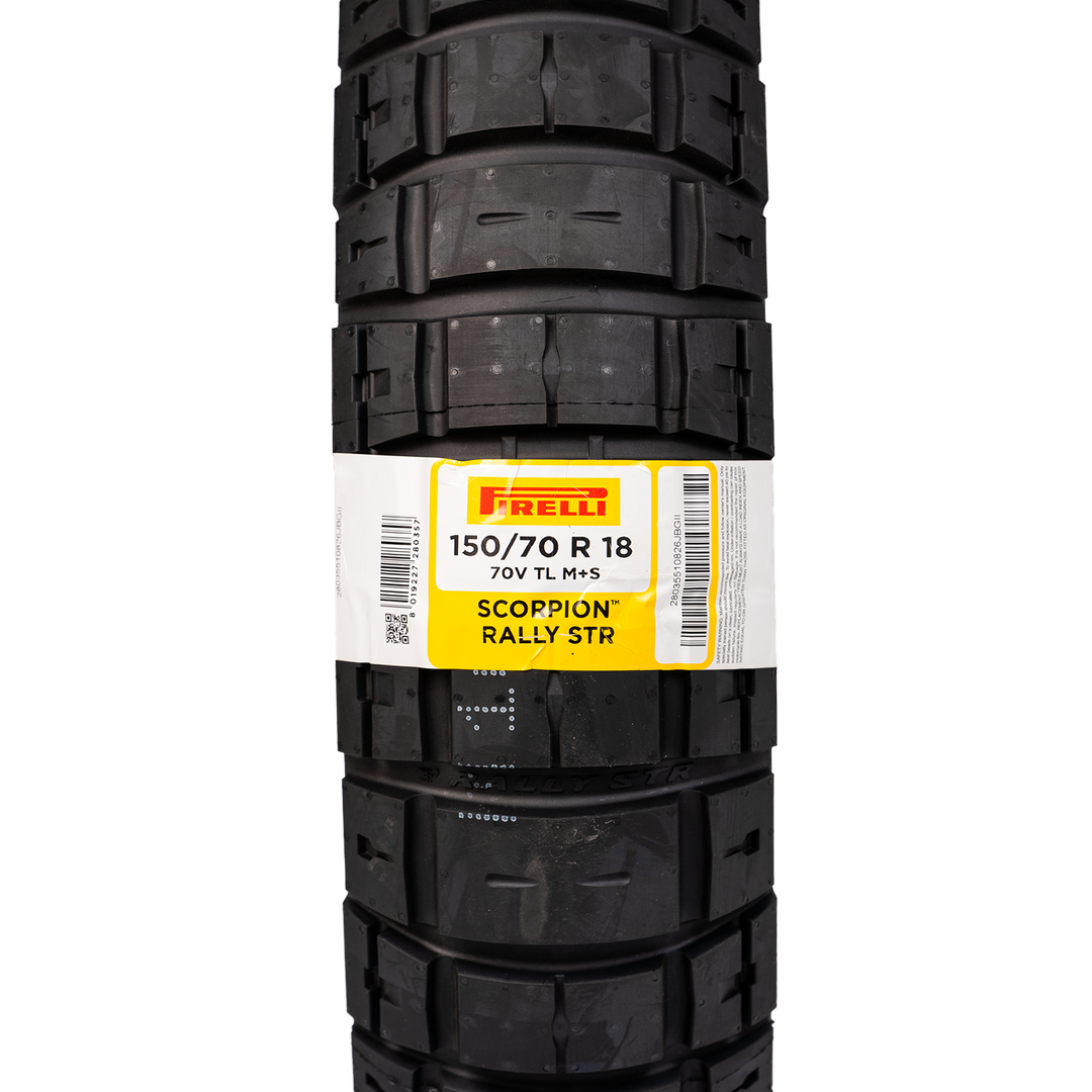 Llanta Pirelli 150/70R-18 SCORPION RALLY STR Trasera - Mundimotos
