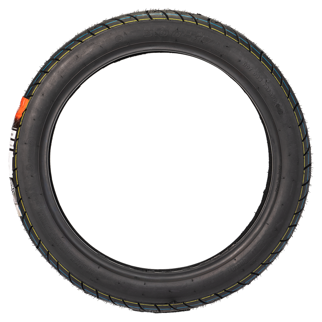 Llanta Queen Tire 3.00-17 P6051 Sellomatic - Mundimotos