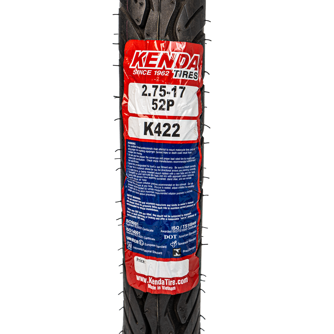 Llanta KENDA 2.75-17 K422 Neumatico