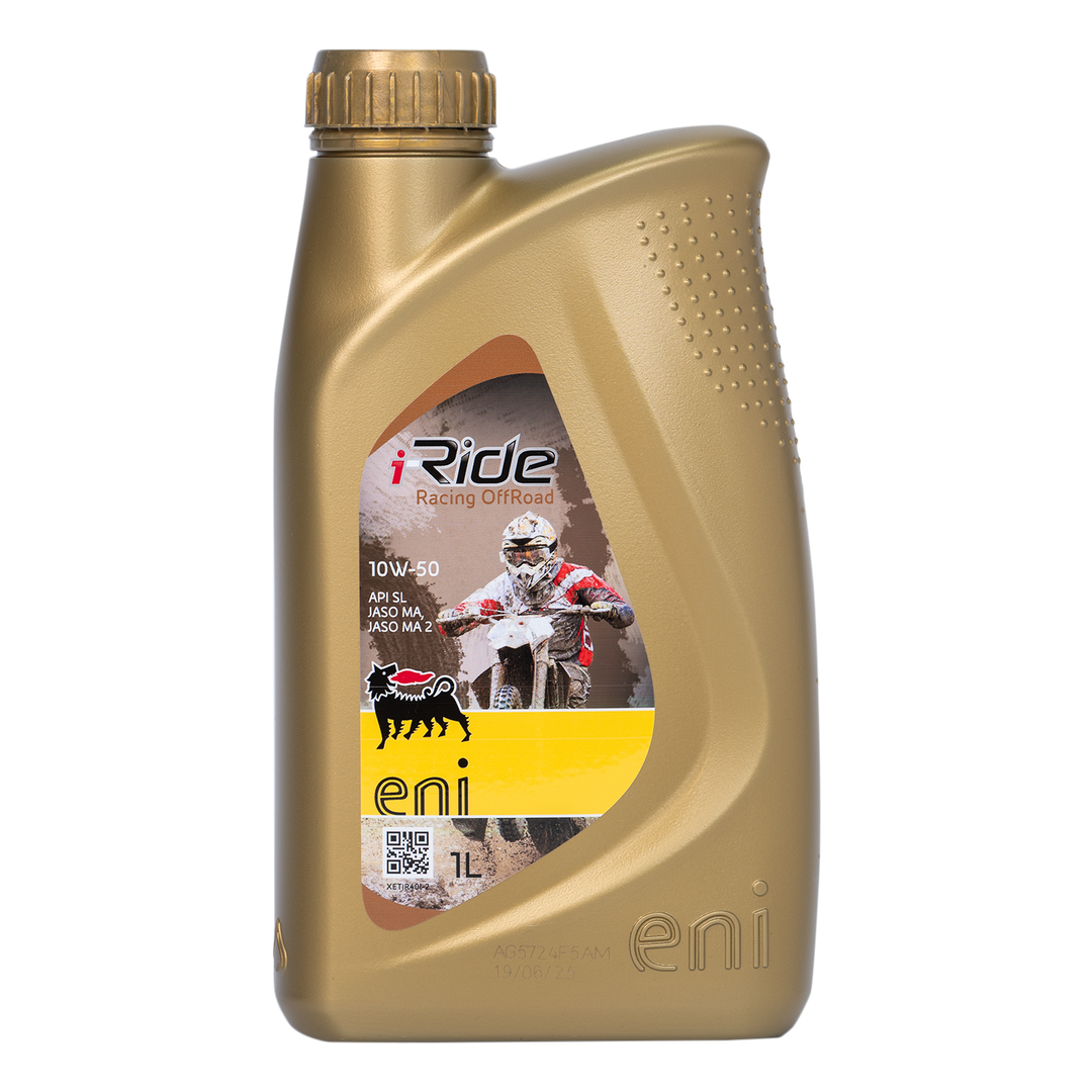 Eni 10W50 Synthetic Ride Racing 4-Stroke Engine Oil