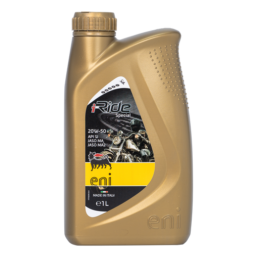 Aceite de Motor ENI 20W50 Mineral Ride Special 4 Tiempos