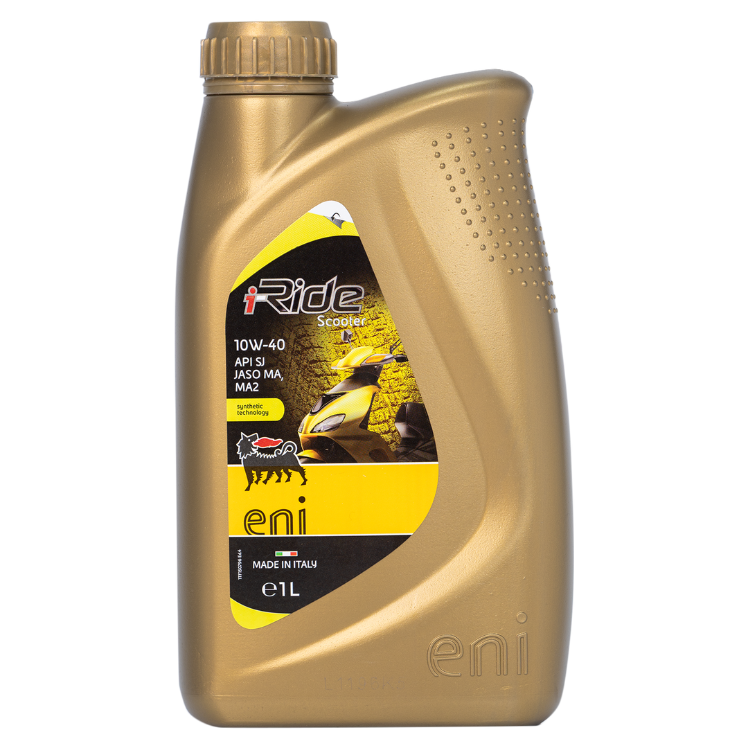 Aceite de Motor Eni 10W40 Semisintetico Scooter 4 Tiempos