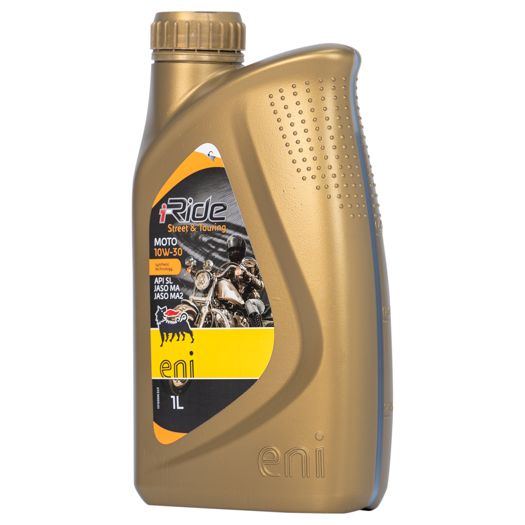 Aceite de Motor Eni 10W30 Semisintetico Ride Street 4 Tiempos
