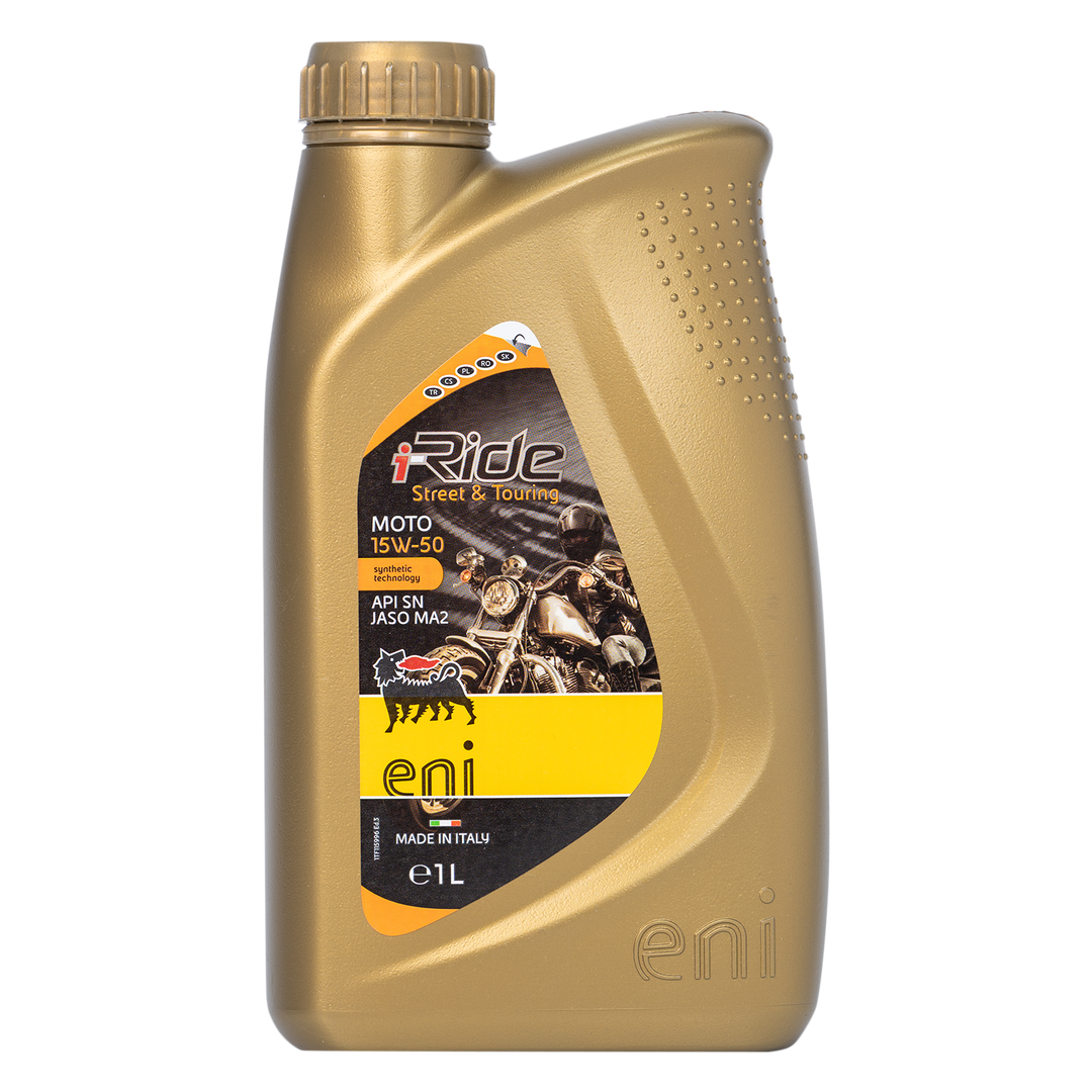 Eni 15W50 Mineral Ride Street 4-Stroke Engine Oil