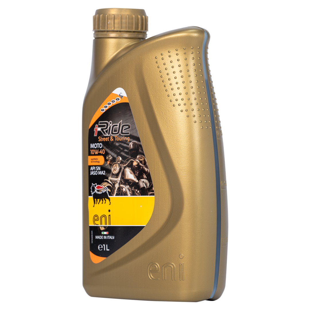 Eni 10W40 Semi-Synthetic Ride Street 4-Stroke Engine Oil