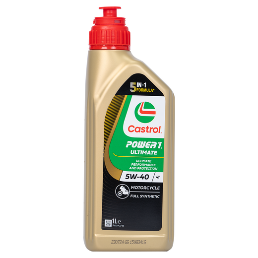 Aceite de Motor CASTROL 5W40 Sintetico Power1 Ultimate 4 Tiempos