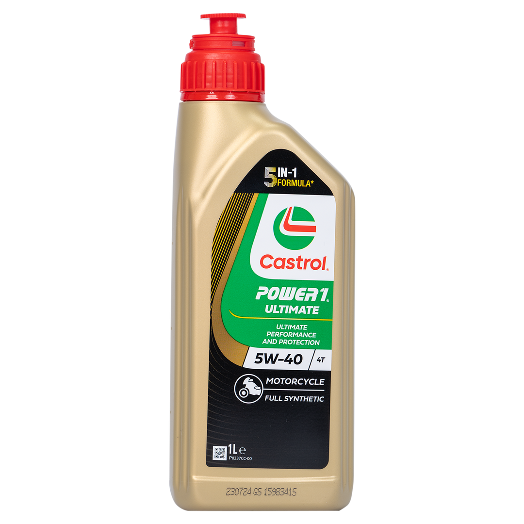 Aceite de Motor Castrol 5W40 Sintetico Power1 Ultimate 4 Tiempos