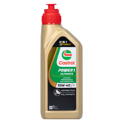 Aceite de Motor CASTROL 10W40 Sintetico Power 1 Ultimate 4 Tiempos