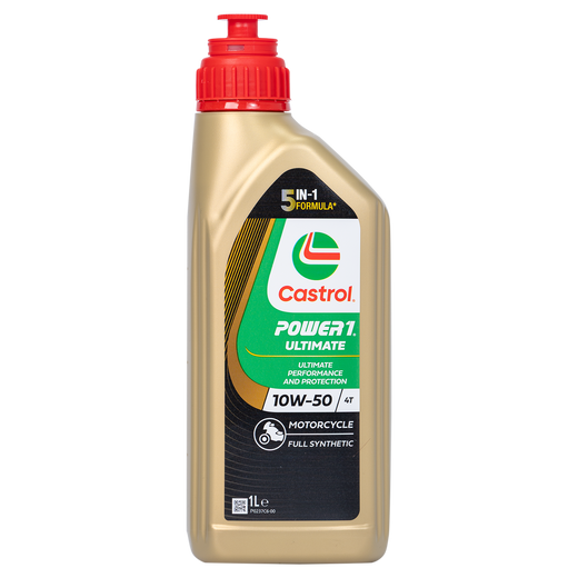 Aceite de Motor CASTROL 10W50 Sintetico Power1 Ultimate 4 Tiempos