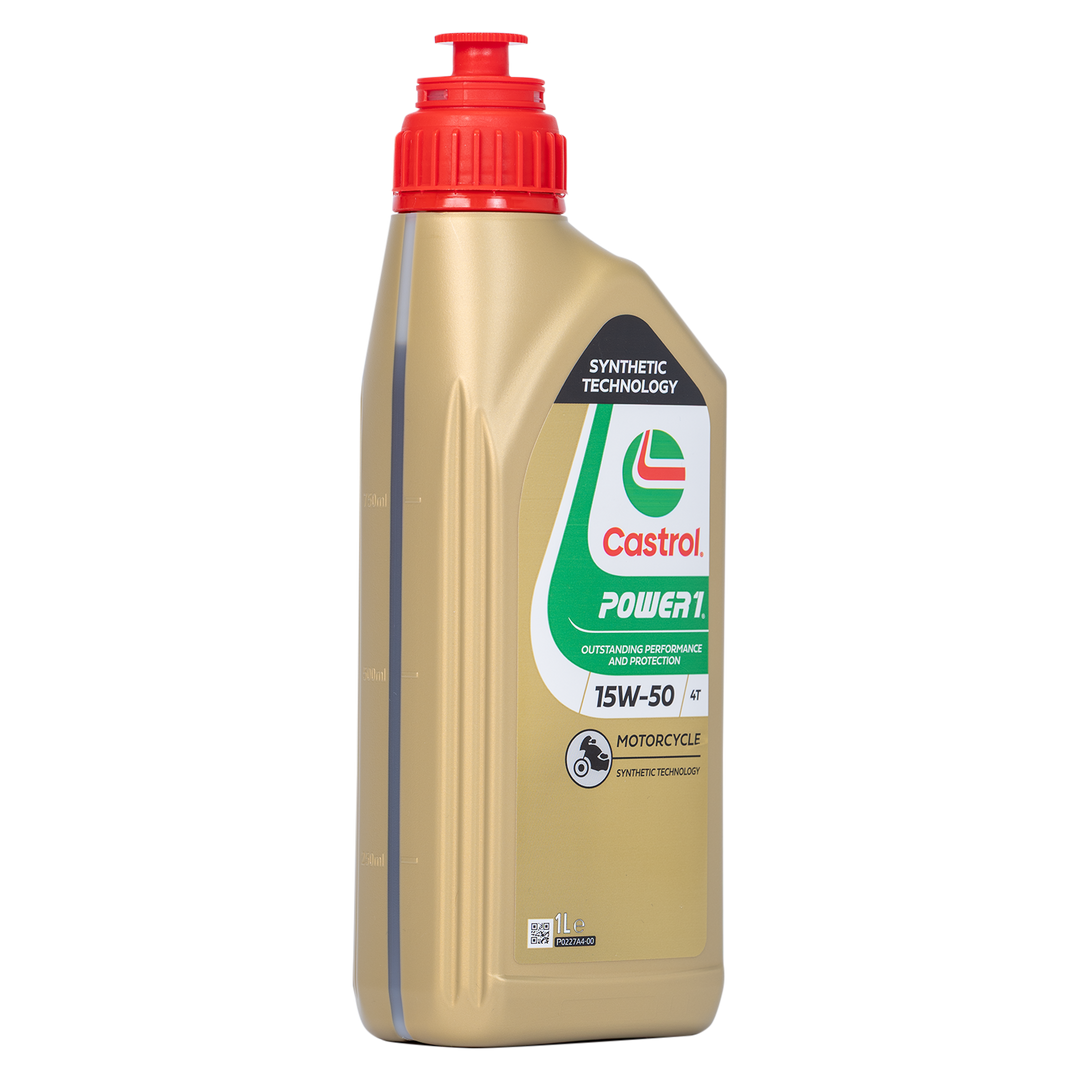 Aceite de Motor Castrol 15W50 Semisintetico Power1 4 Tiempos