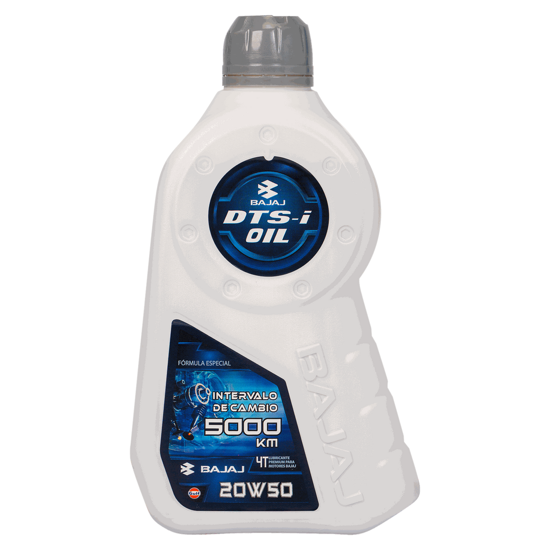 Aceite de Motor Bajaj 20W50 Mineral 1 Litro 4 tiempos