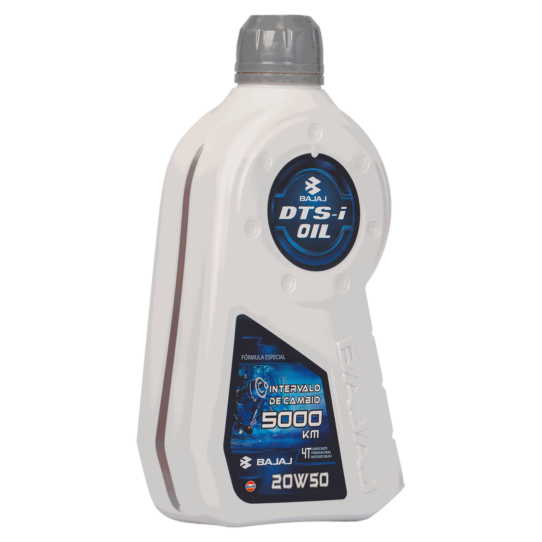 Aceite de Motor Bajaj 20W50 Mineral 1 Litro 4 tiempos