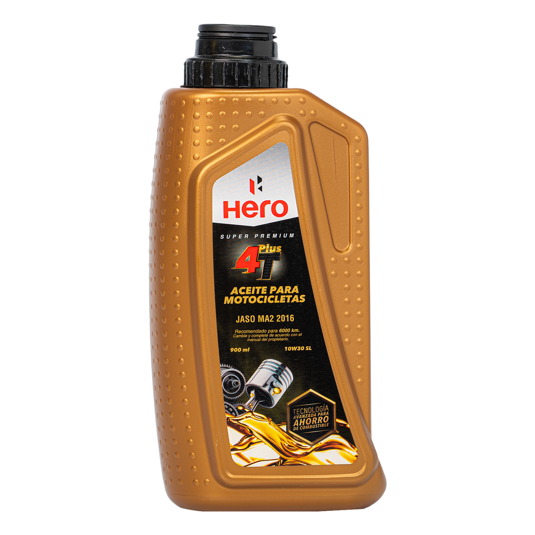 Aceite de Motor Hero 10W30 Semisintetico Freemplus 4 Tiempos