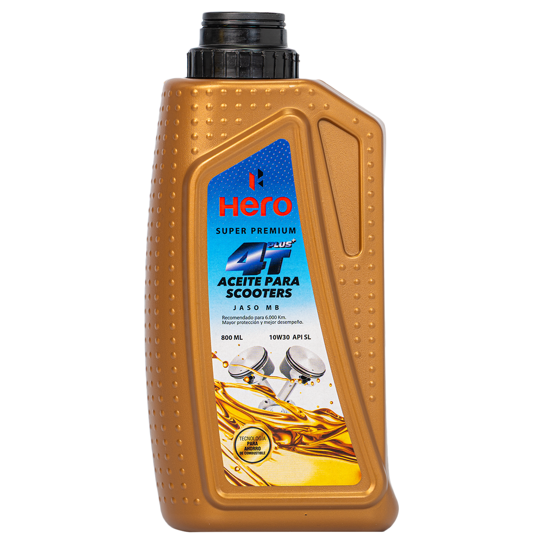 Aceite de Motor HERO 10W30 Scooter 800ML