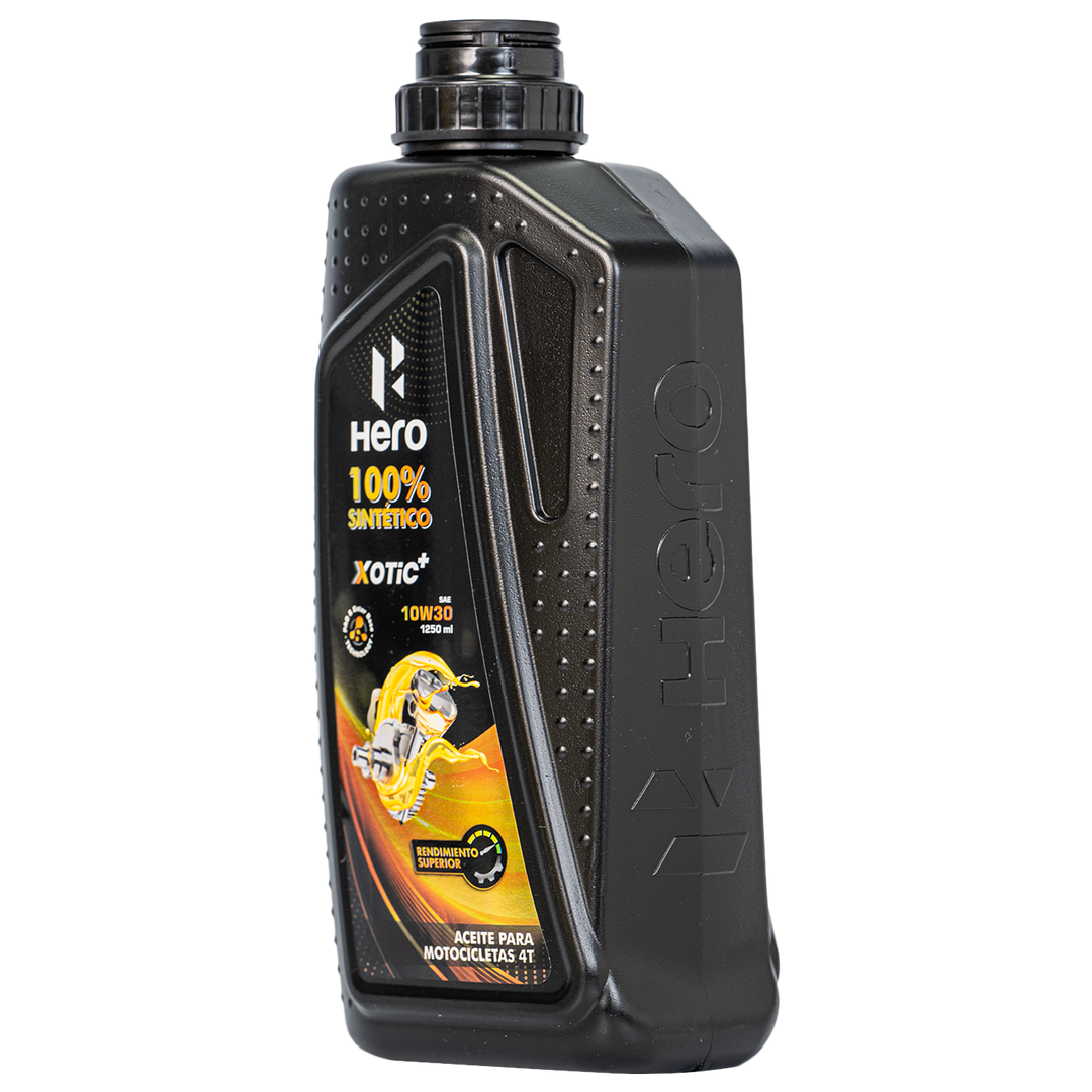 Aceite de Motor Hero 10W30 Sintetico XOTIC+ 4 Tiempos (1250ML)