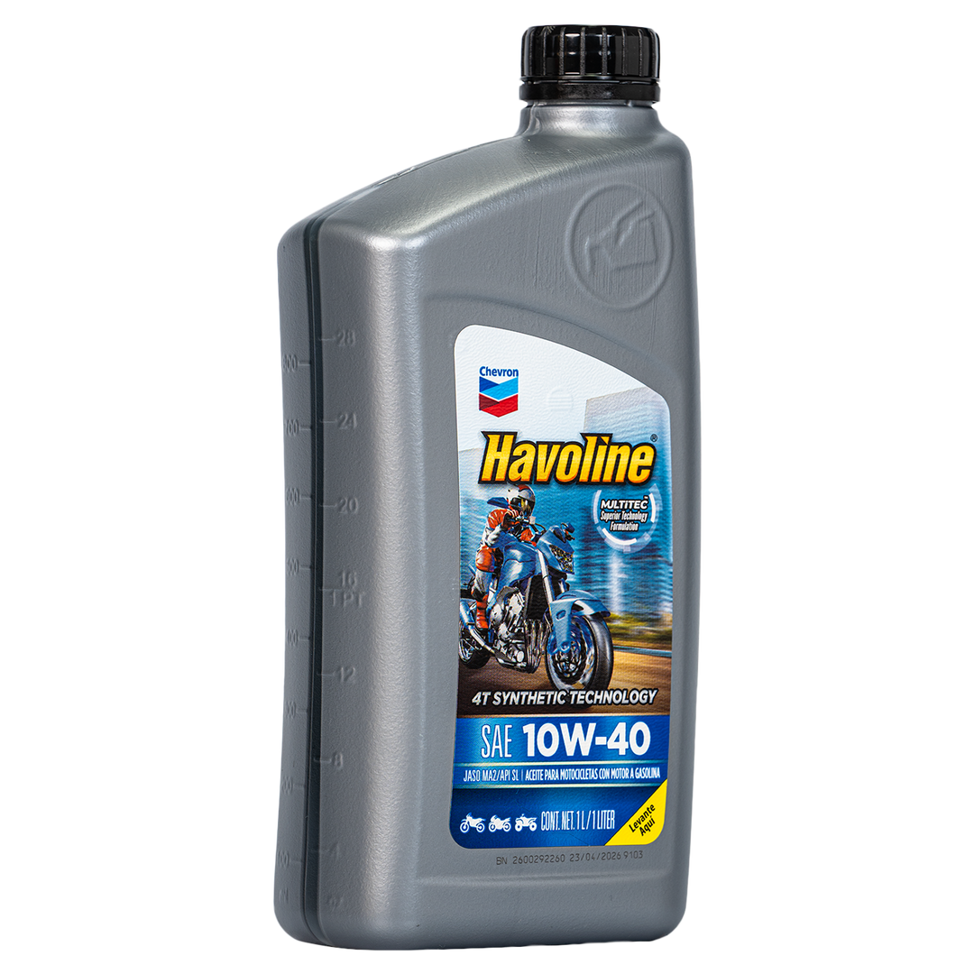 Aceite de Motor Havoline 10W40 Semisintético