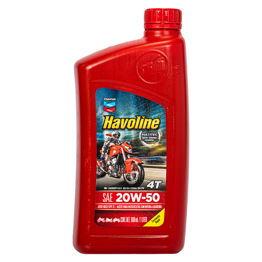 Aceite de Motor Havoline 20W50 Mineral