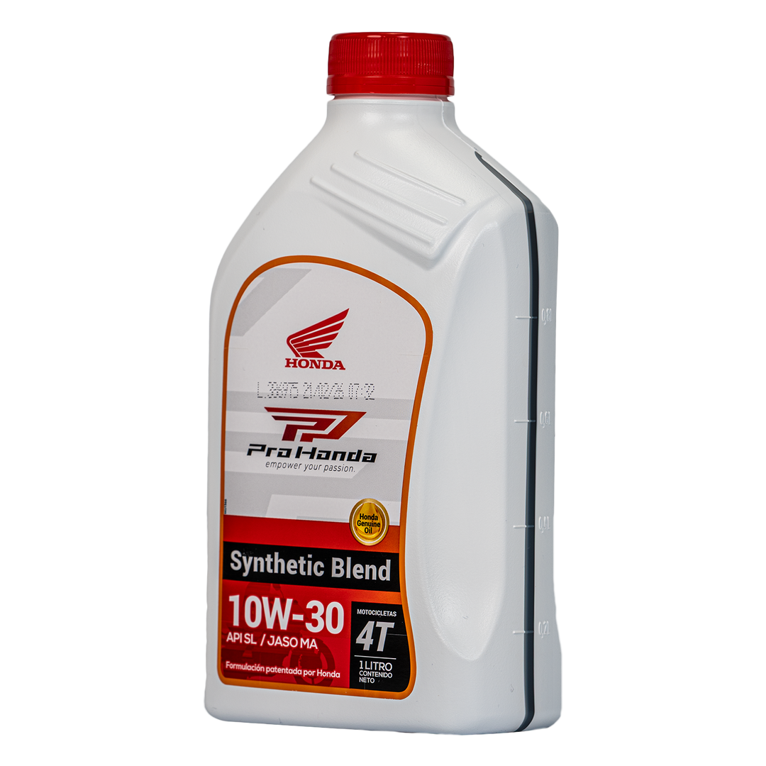 Aceite de Motor Pro Honda 10W30 Semisintetico 4 Tiempos
