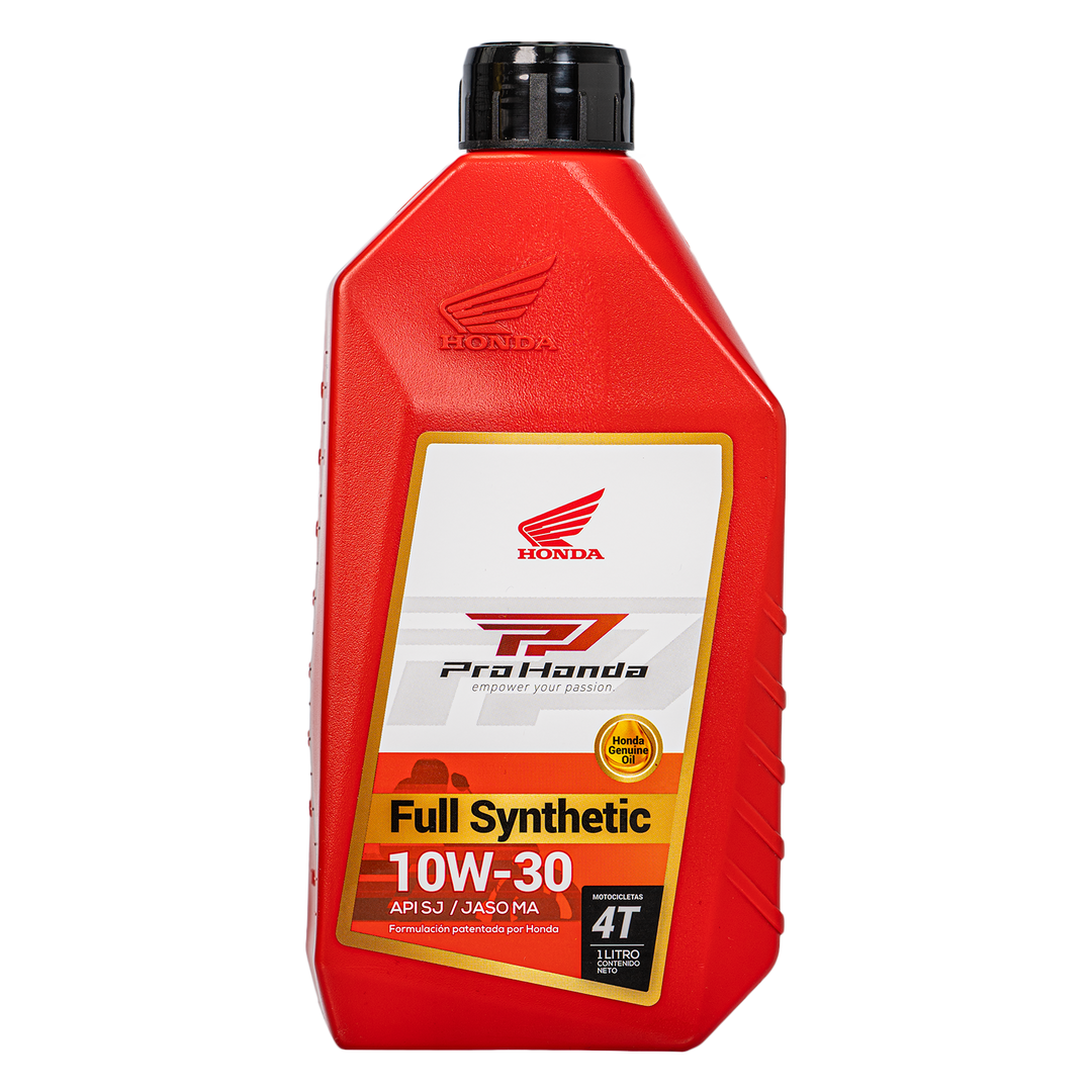 Aceite de Motor Pro Honda 10W30 Sintético 4 Tiempos