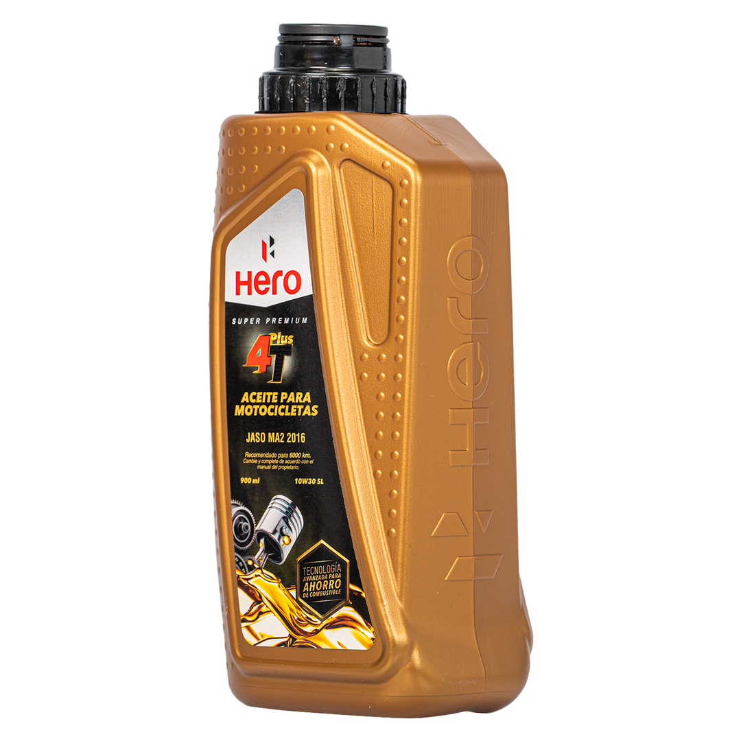Aceite de Motor Hero 10W30 Semisintetico Freemplus 4 Tiempos