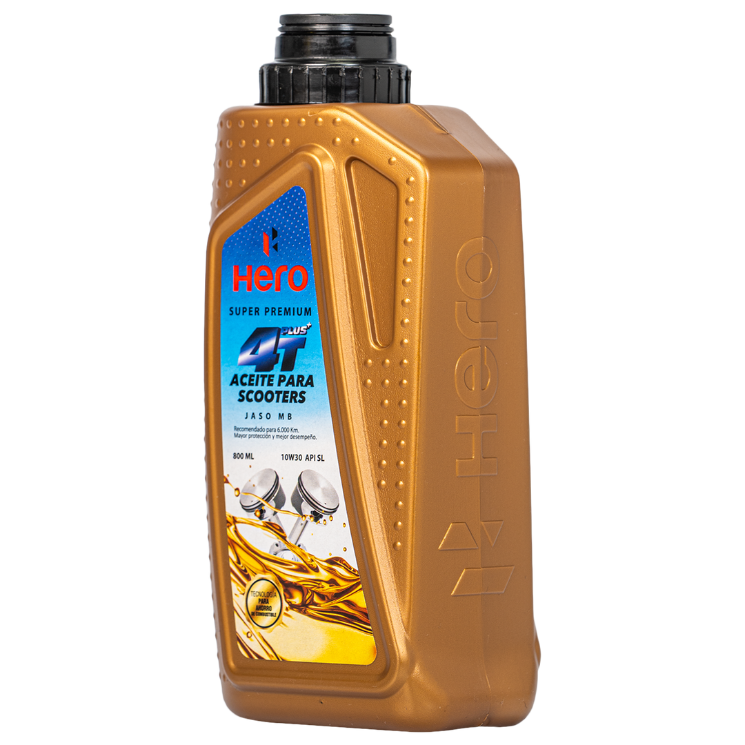 Aceite de Motor HERO 10W30 Scooter 800ML