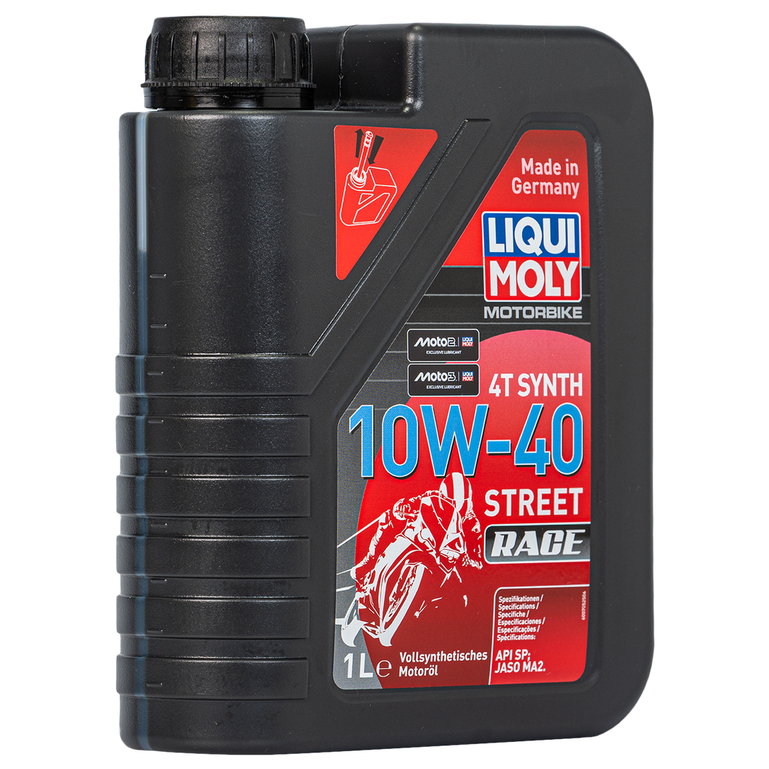 Liqui Moly 10W40 Synthetic Street Race 4-Stroke Engine Oil