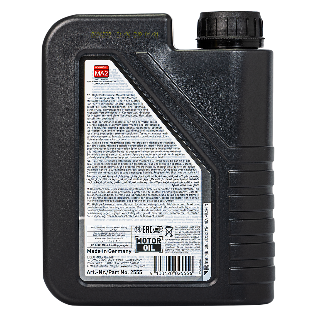 Liqui Moly 15W50 Semi-Synthetic Street 4-Stroke Engine Oil