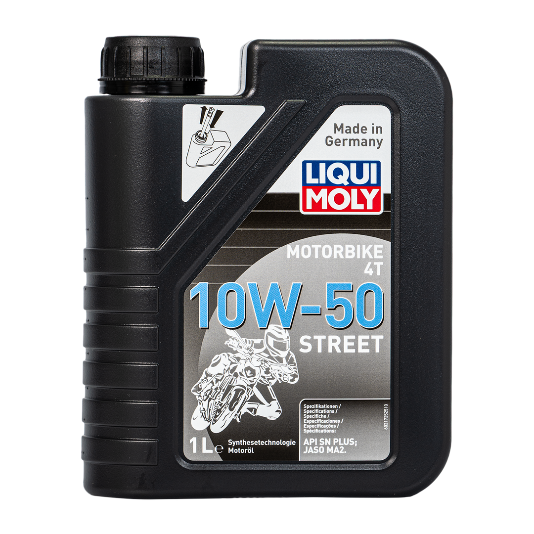 Liqui Moly 10W50 Semi-Synthetic Street 4-Stroke Engine Oil