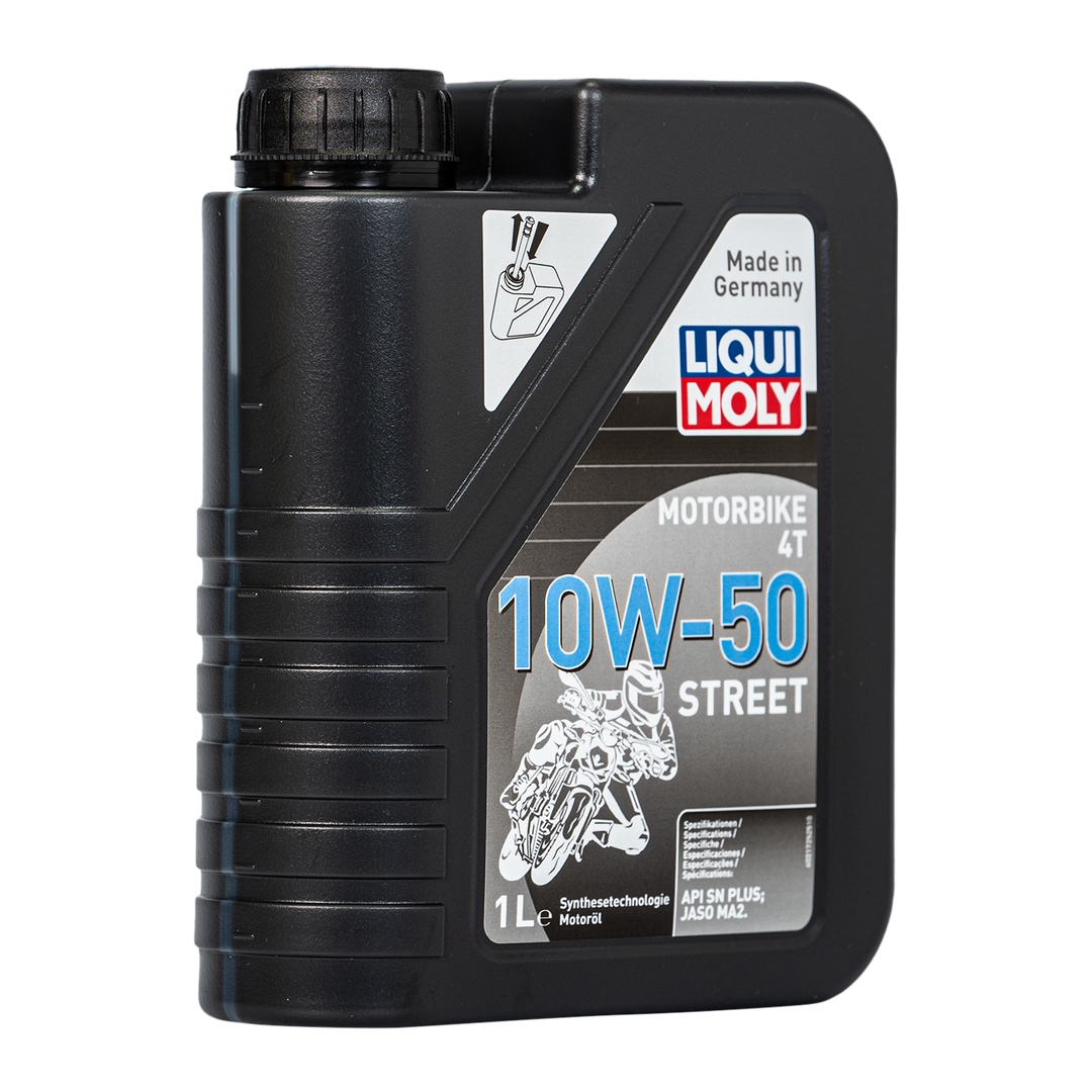 Liqui Moly 10W50 Semi-Synthetic Street 4-Stroke Engine Oil