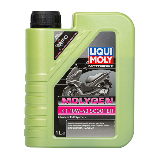 Aceite de Motor LIQUI MOLY 10W40 Scooter Molygen Semisintetico