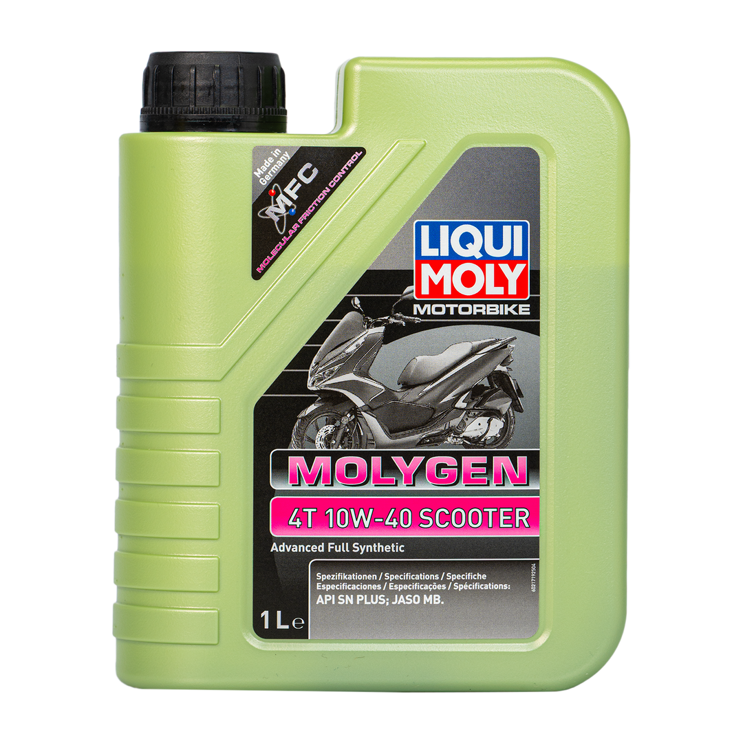 10W40 SCOOTER OIL LIQUIMOLY MOLYGEN SEMI-SYNTHETIC