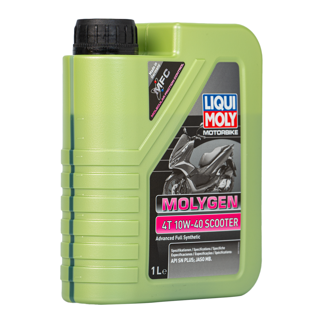 10W40 SCOOTER OIL LIQUIMOLY MOLYGEN SEMI-SYNTHETIC
