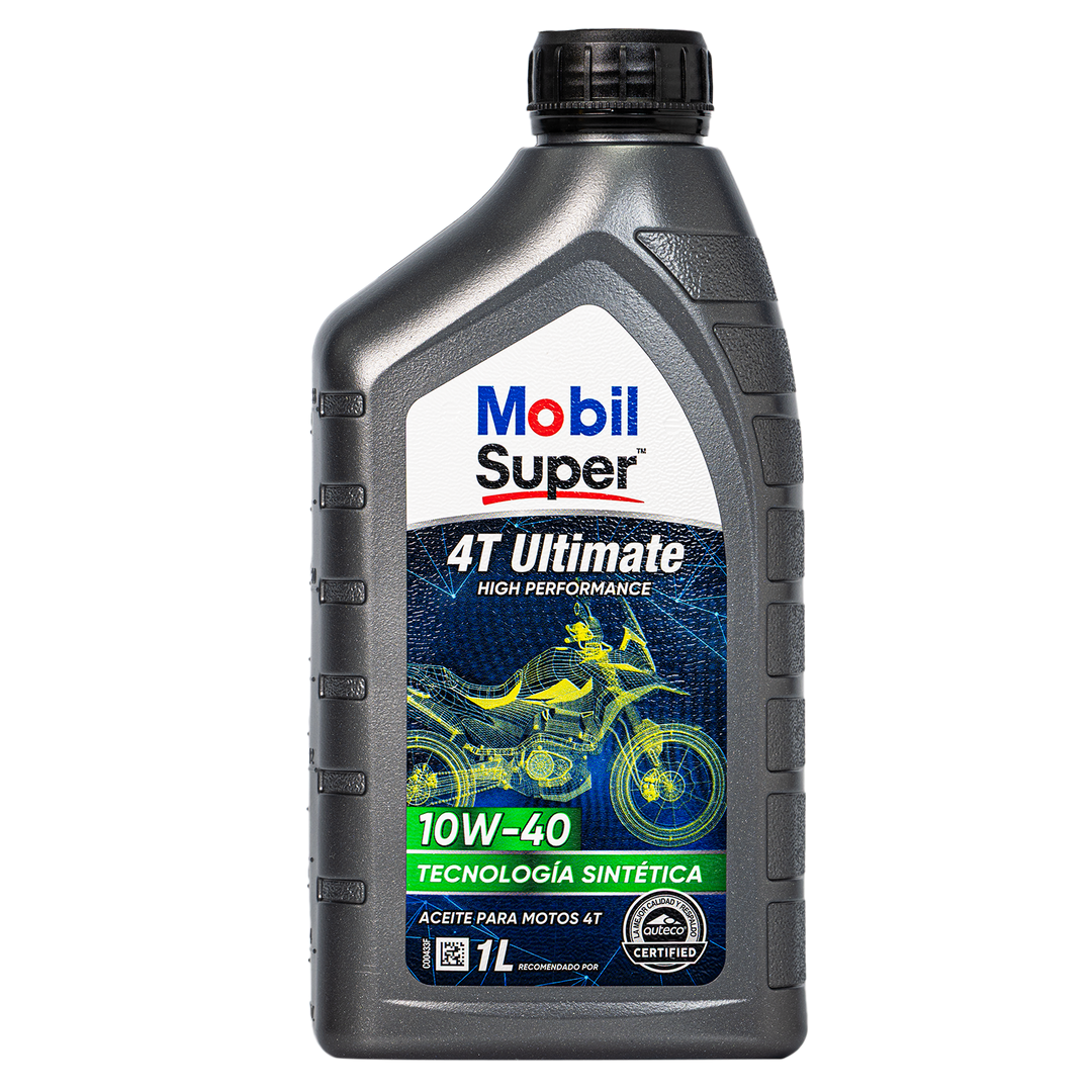 Aceite de Motor Mobil 10W40 Semisintetico Ultimate 4 Tiempos