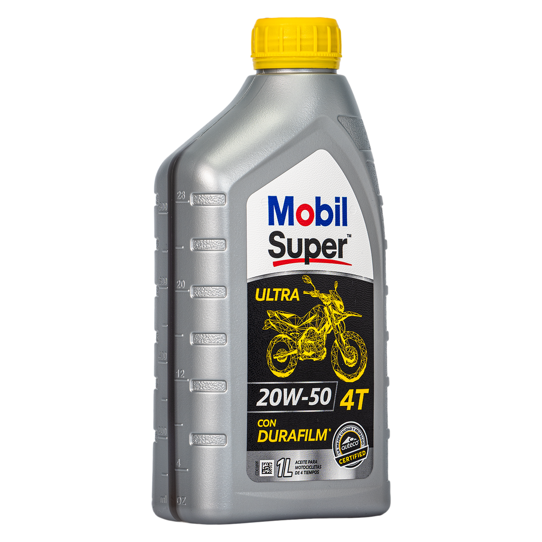 Aceite de Motor Mobil 20W50 Mineral Ultra 4 Tiempos