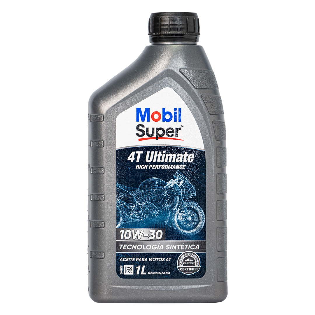 Aceite de Motor Mobil 10W30 Semisintetico Ultimate 4 Tiempos