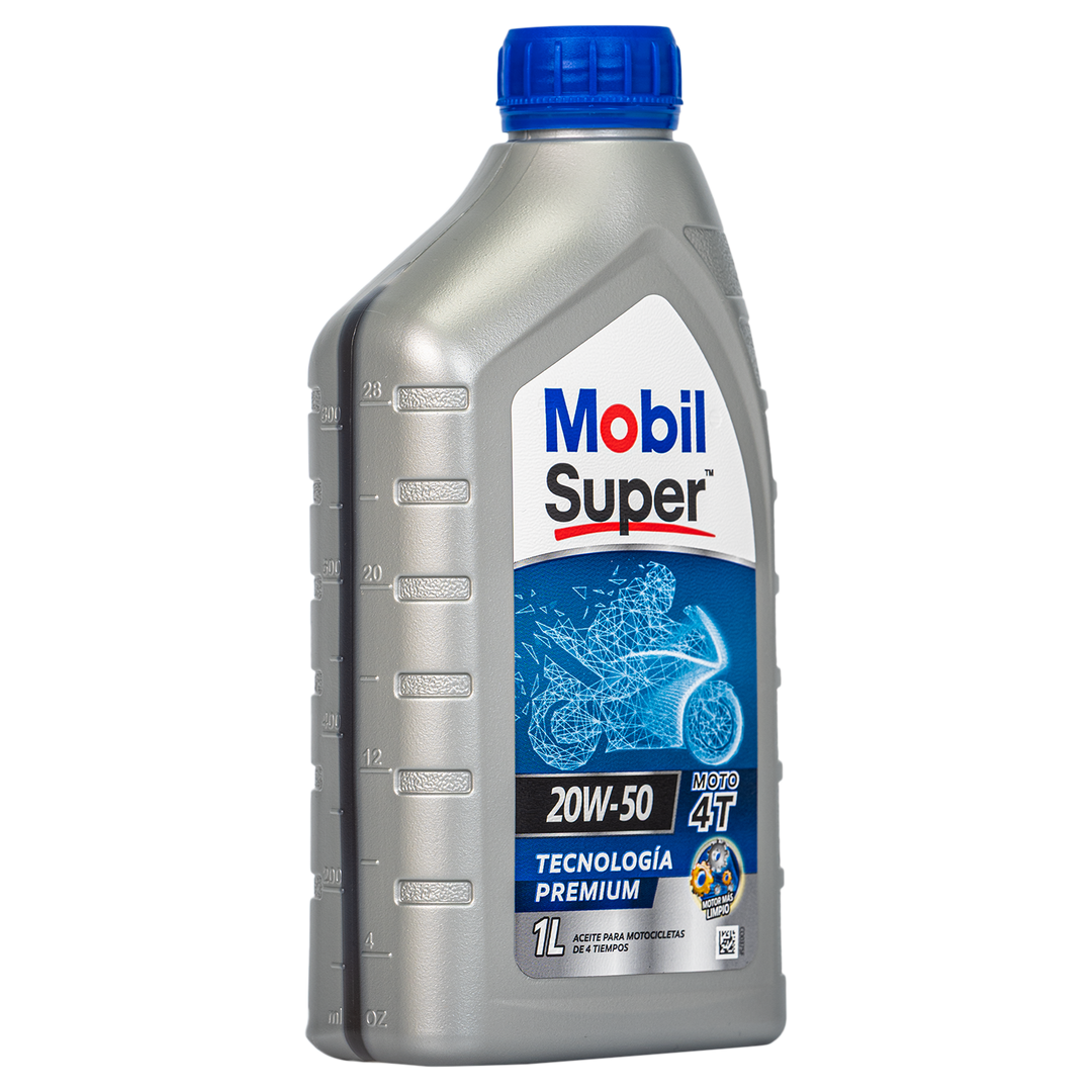Aceite de Motor Mobil 20W50 Mineral Super 4 Tiempos