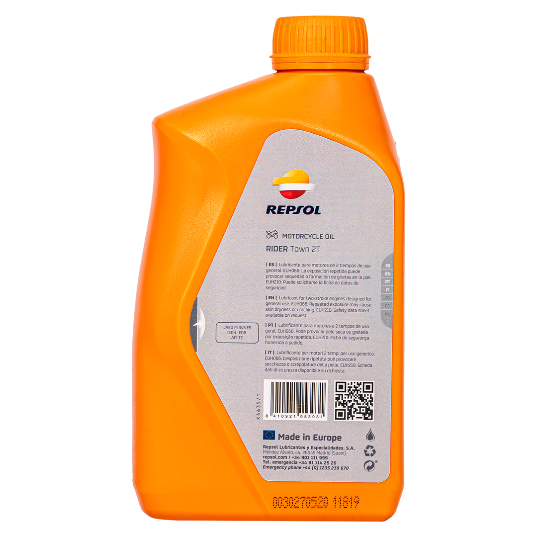 Aceite de Motor Repsol Mineral Town 2 Tiempos