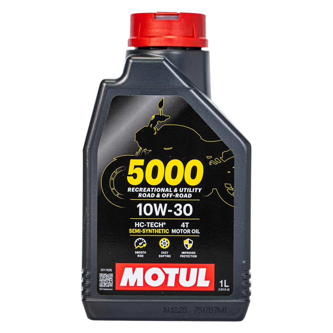 Aceite de Motor Motul 10W30 Semisintetico 5000 4 Tiempos