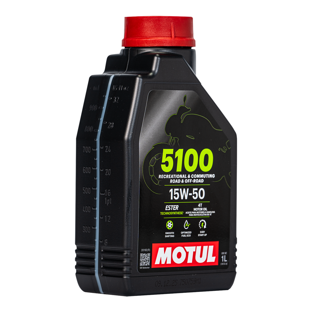 Aceite de Motor Motul 10W50 Semisintetico 5100 4 Tiempos