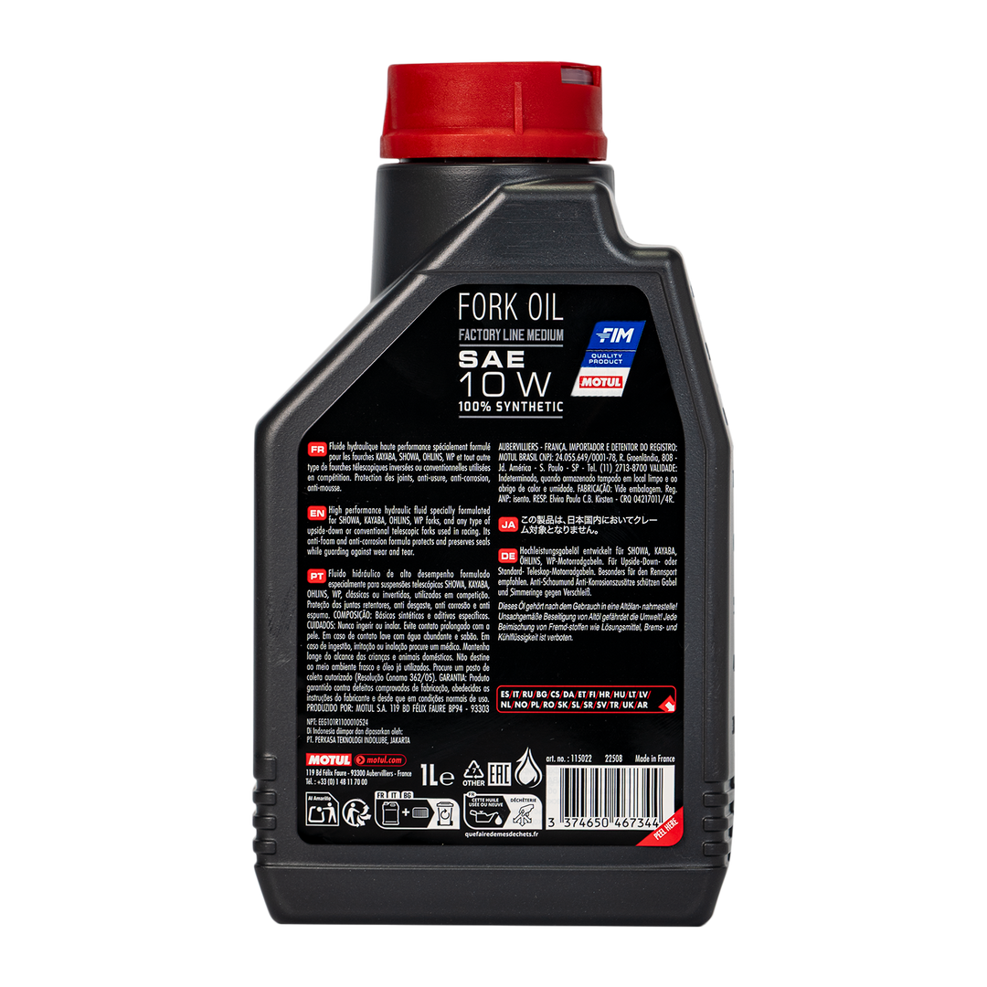 Aceite Telescopio Motul 10W Sintetico Fork Oil Expert