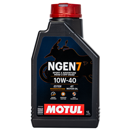 Aceite de Motor MOTUL 10W40 Sintético NGEN7 4 Tiempos