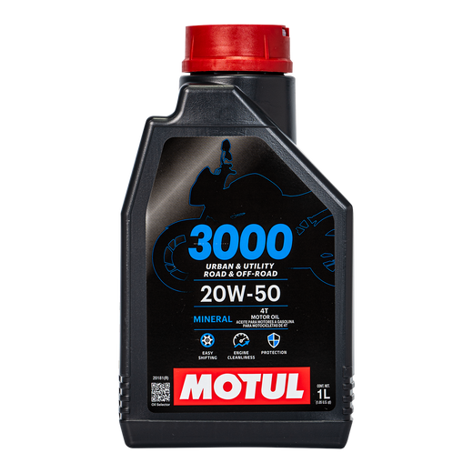 Aceite de Motor MOTUL 20W50 Mineral 3000 4 Tiempos