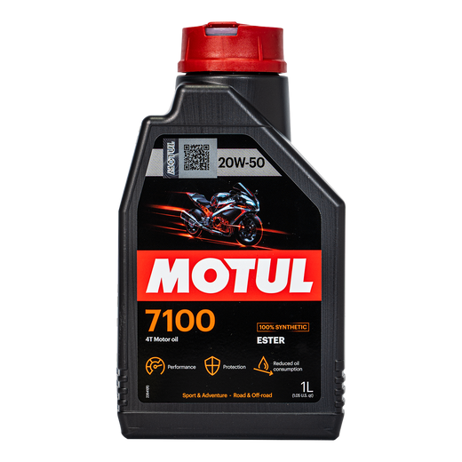 Aceite de Motor MOTUL 20W50 7100 Sintético 4 Tiempos