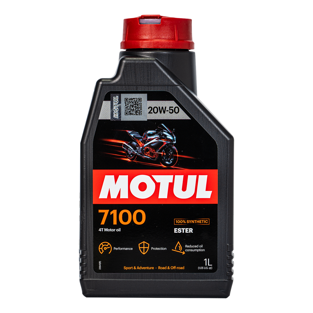 Aceite de Motor Motul 20W50 7100 Sintético 4 Tiempos