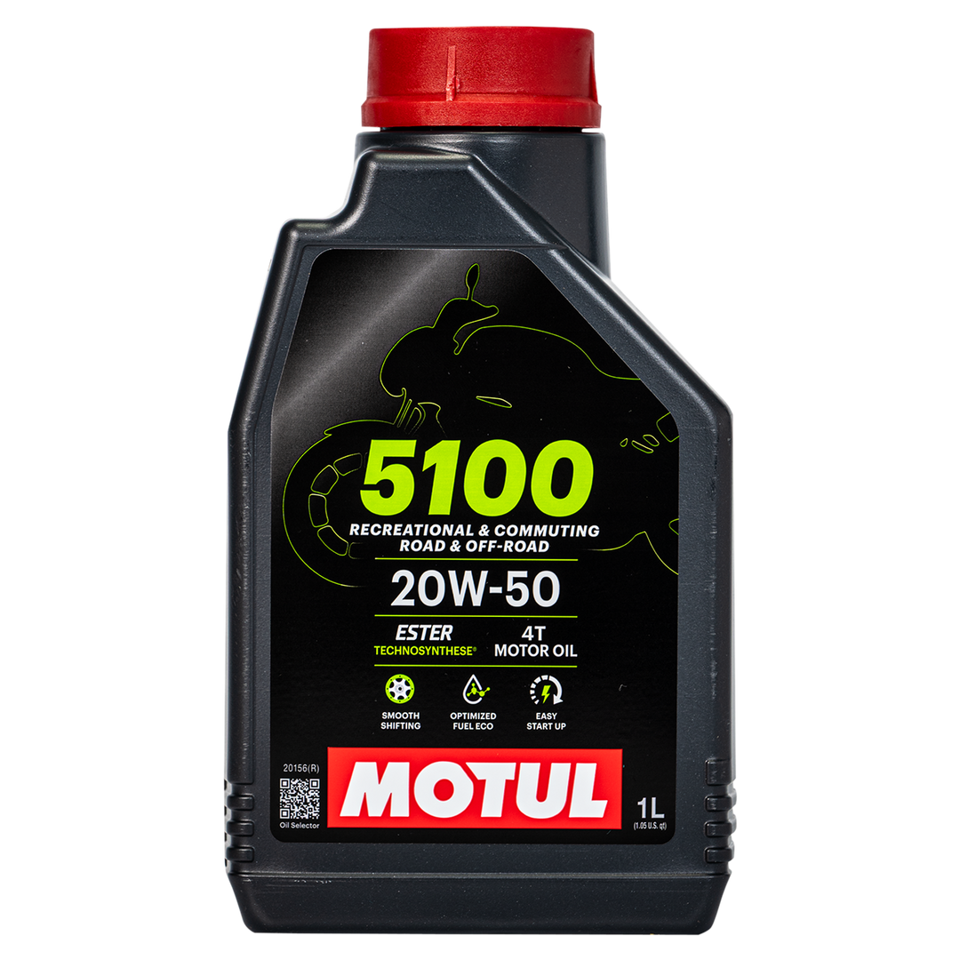 Aceite de Motor Motul 20W50 Semi-sintético 5100 4 Tiempos