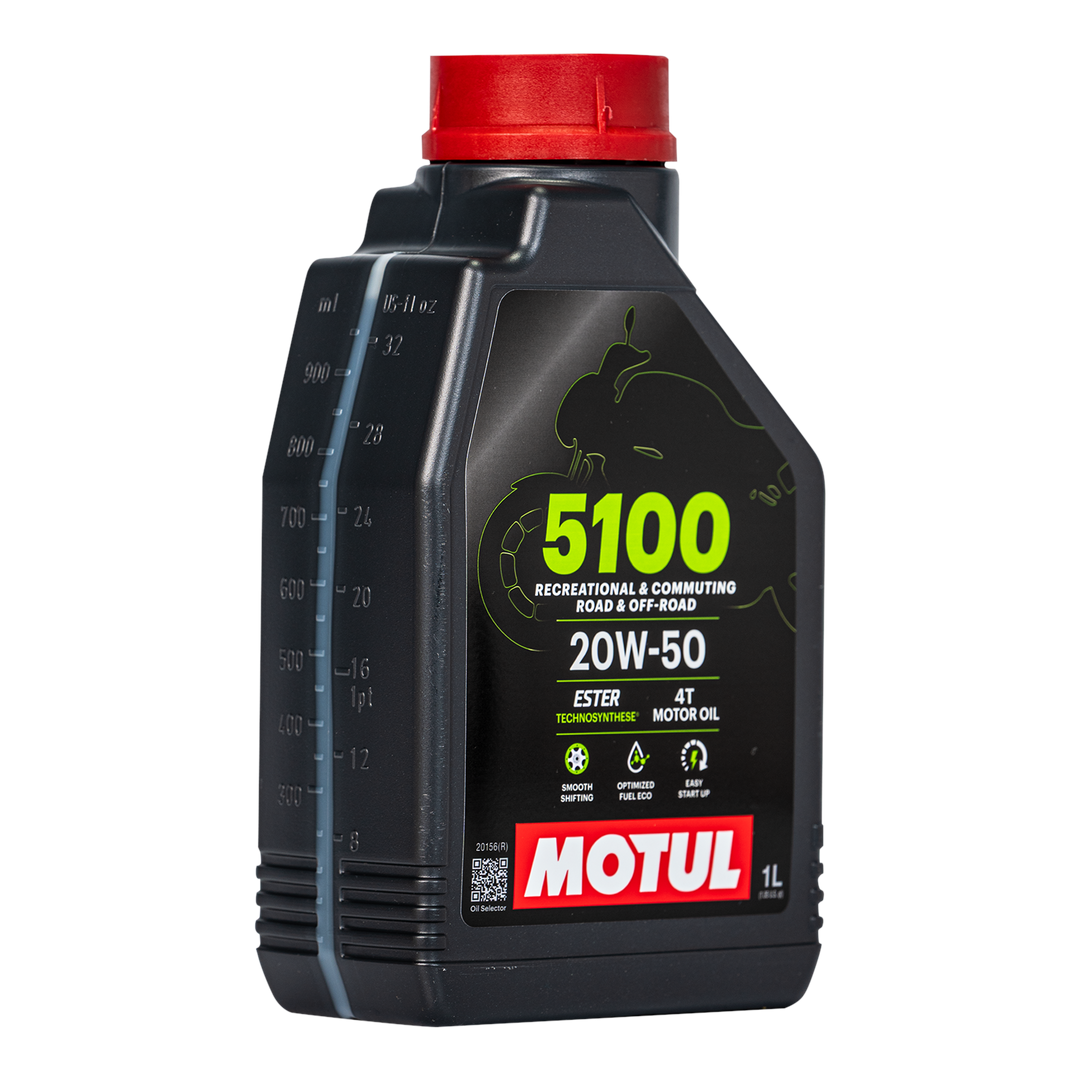 Aceite de Motor Motul 20W50 Semi-sintético 5100 4 Tiempos